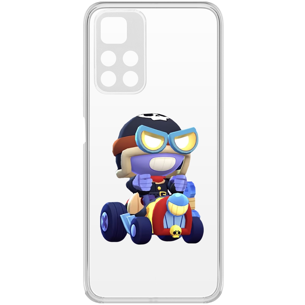 

Чехол-накладка Brawl Stars-Безумный Карл для Xiaomi Redmi Note 11 Pro+ 5G