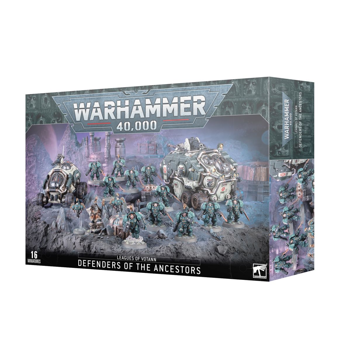 

Миниатюры для игры Games Workshop Warhammer 40000: Defenders of the Ancestors 69-19, Leagues of Votann - Defenders of the Ancestors