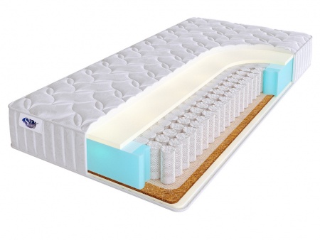 

Матрас SkySleep 230 x 195 JOY MEDIUM VARIO S500, Белый, JOY MEDIUM VARIO S500