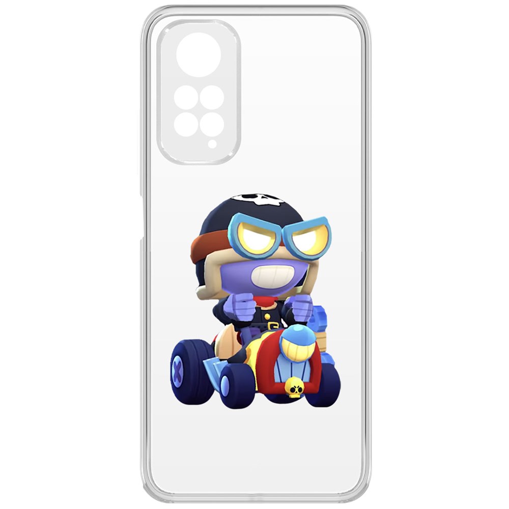 

Чехол-накладка Brawl Stars-Безумный Карл для Xiaomi Redmi Note 11
