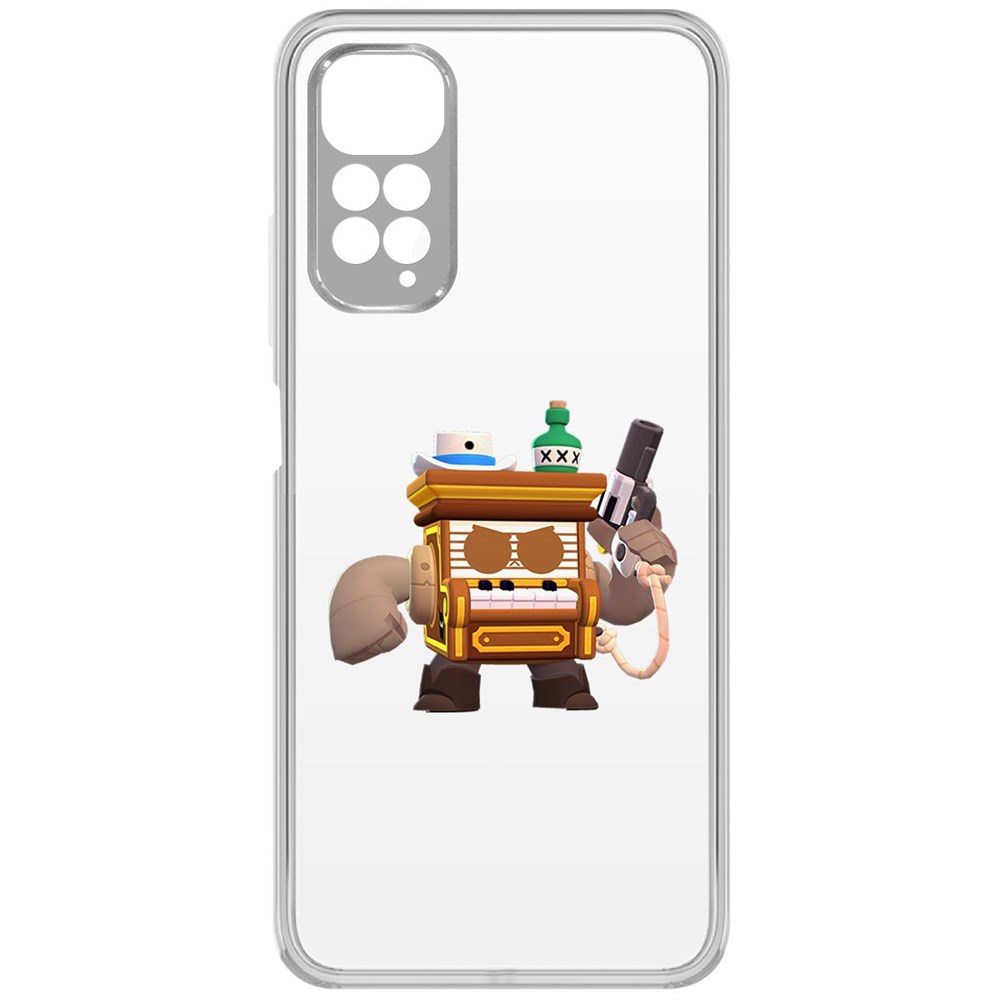 

Чехол-накладка Brawl Stars-8-бит из салуна для Poco M4 Pro