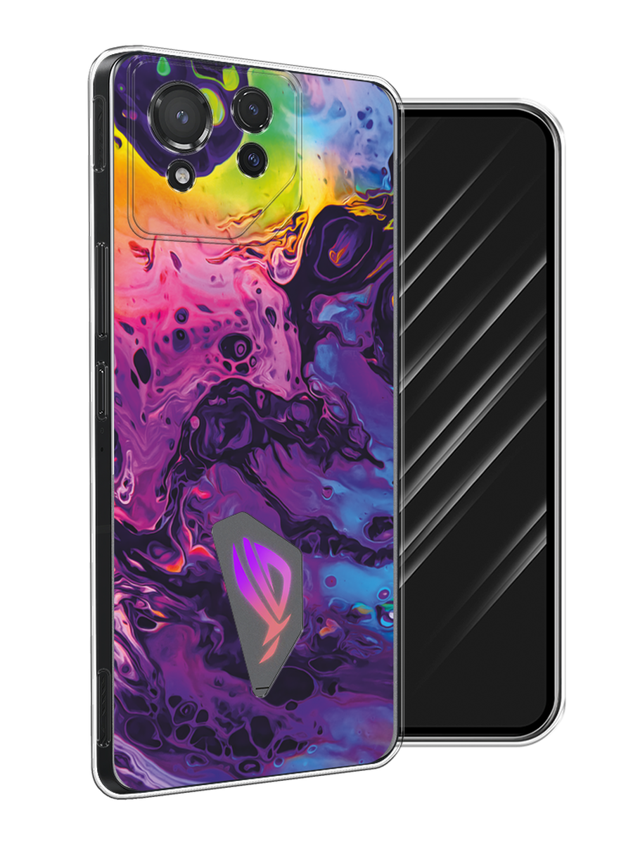 

Чехол Awog на Asus ROG Phone 8 "ACID fluid", Бордовый, 45150-1