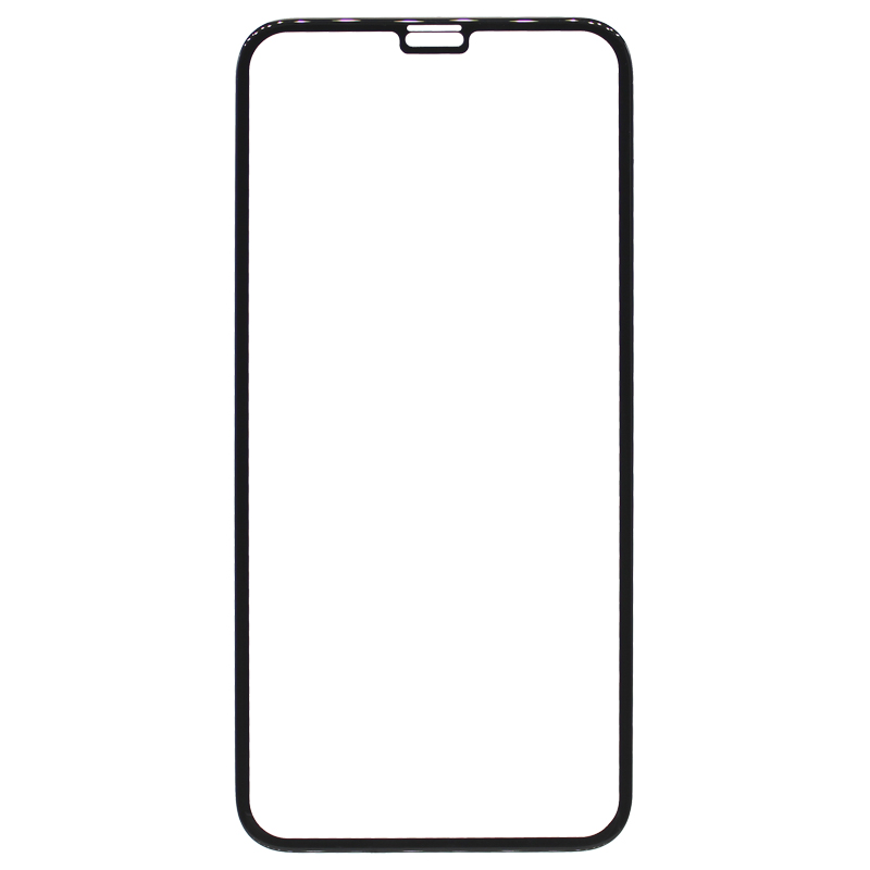 

Защитное стекло для Apple iPhone X полное покрытие, черный