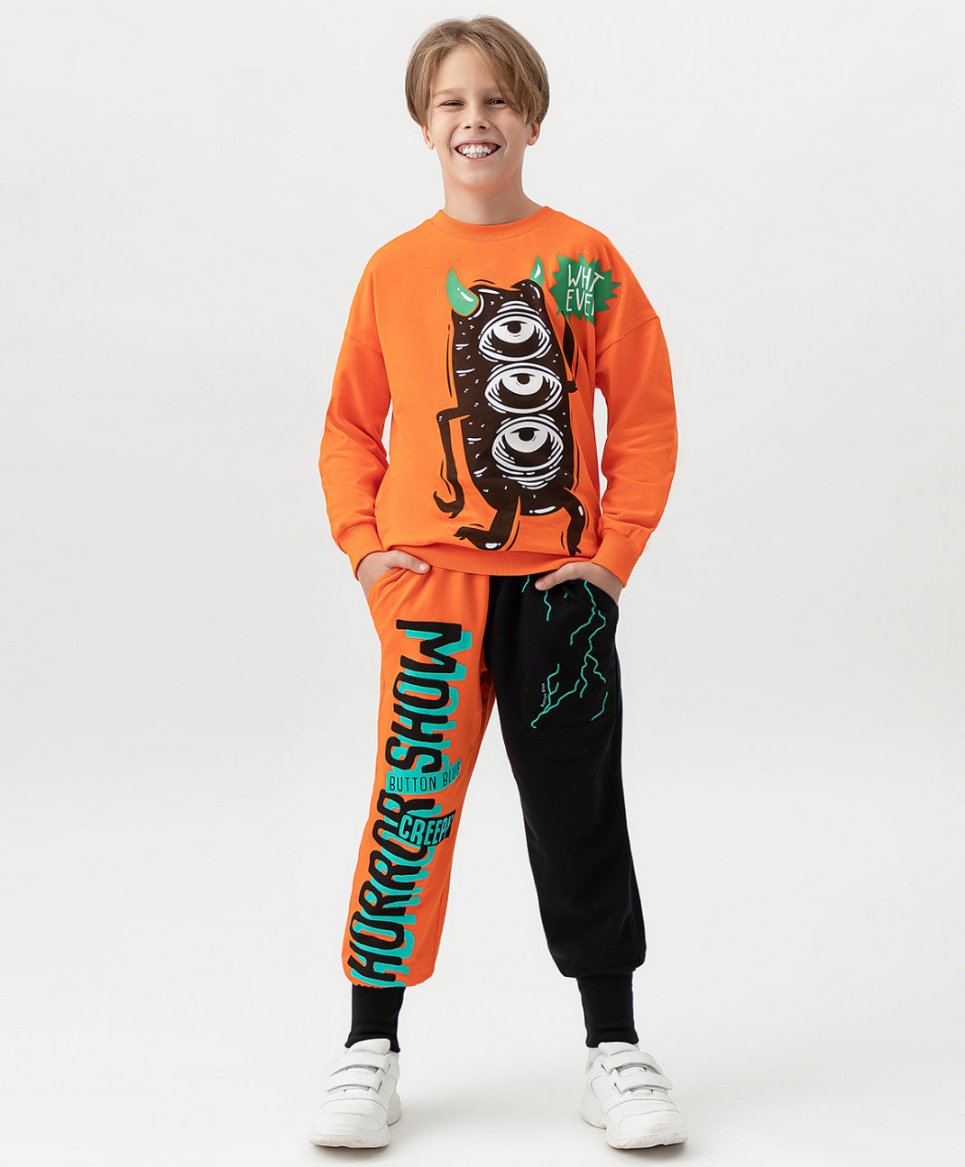 

Брюки детские Button Blue 222BBBF56010000 мультицвет, 134, 222BBBF56010000