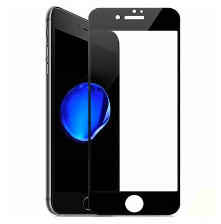 

Защитное стекло для Apple iPhone 8 полное покрытие, черный (в упаковке)