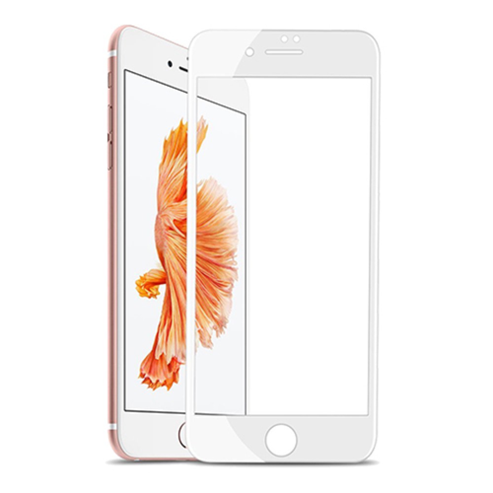 

Защитное стекло для Apple iPhone 8 Plus полное покрытие, белый (в упаковке)