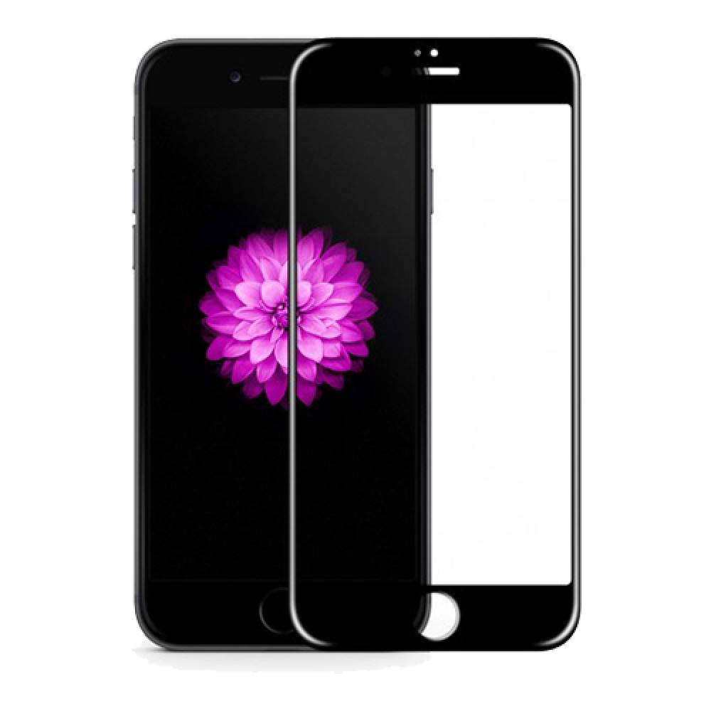 

Защитное стекло для Apple iPhone 6 полное покрытие, черный (в упаковке)