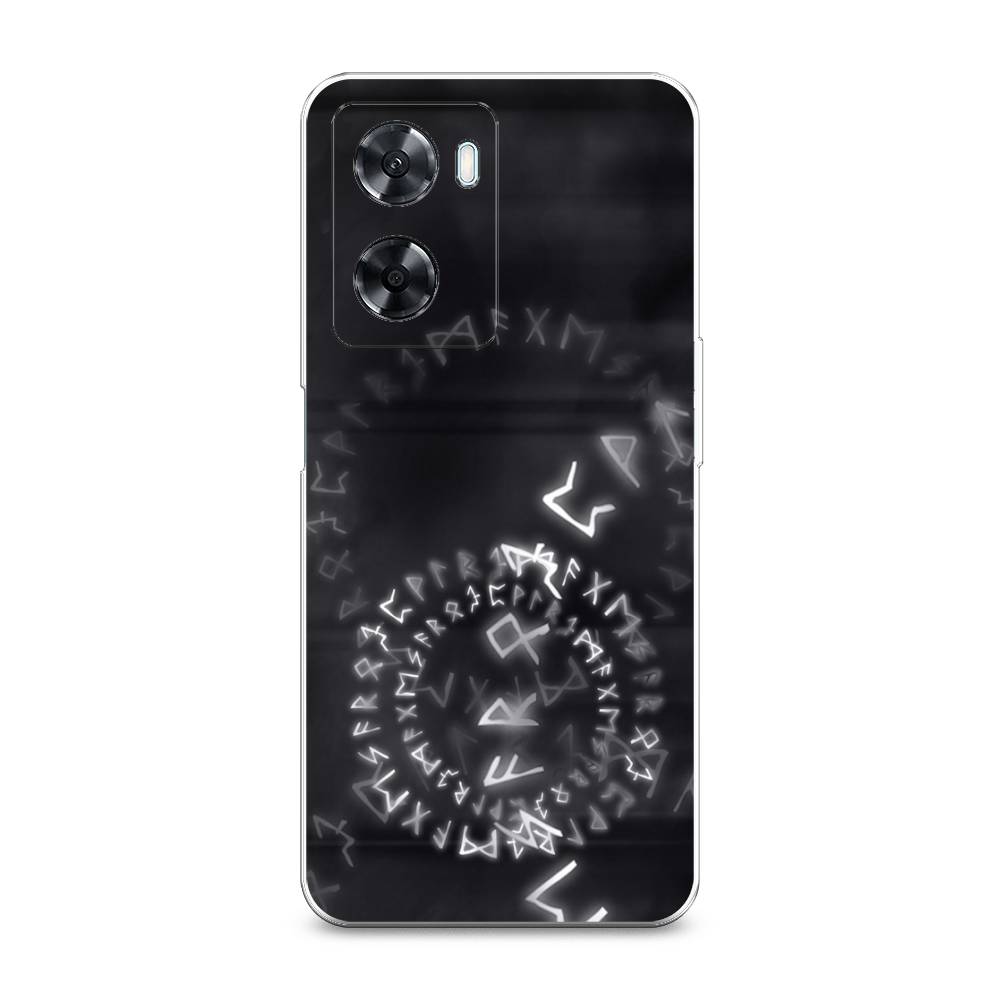 

Чехол на Oppo A57 4G "Руны", Серый;черный, 2511550-3