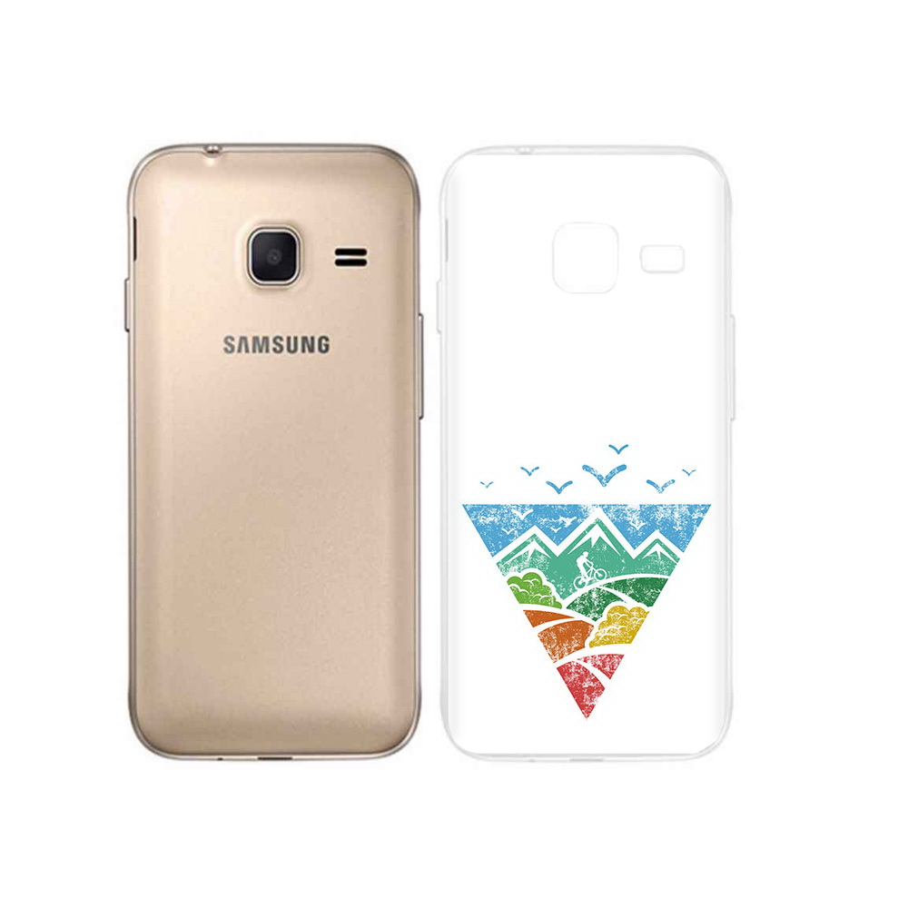 

Чехол MyPads Tocco для Samsung Galaxy J1 mini Лес земля море чайки (PT24300.564.105), Tocco