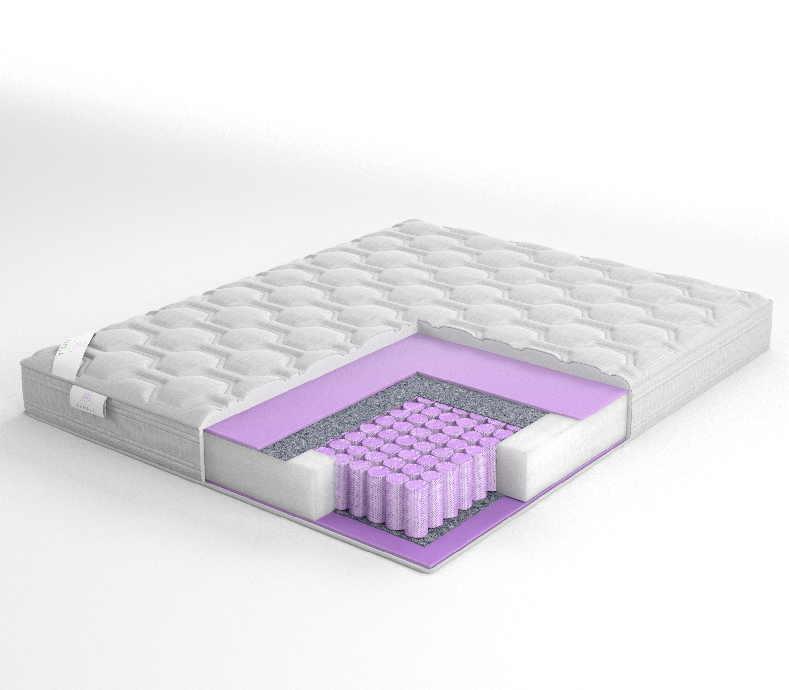 

Матрас Kamala Forma 180х200, Бежевый;белый;серый;серебристый, Forma