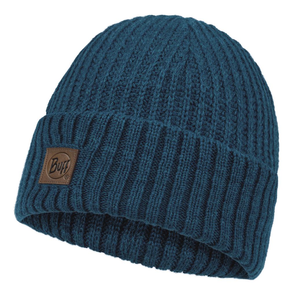 фото Шапка бини мужская buff knitted hat rutger, синий