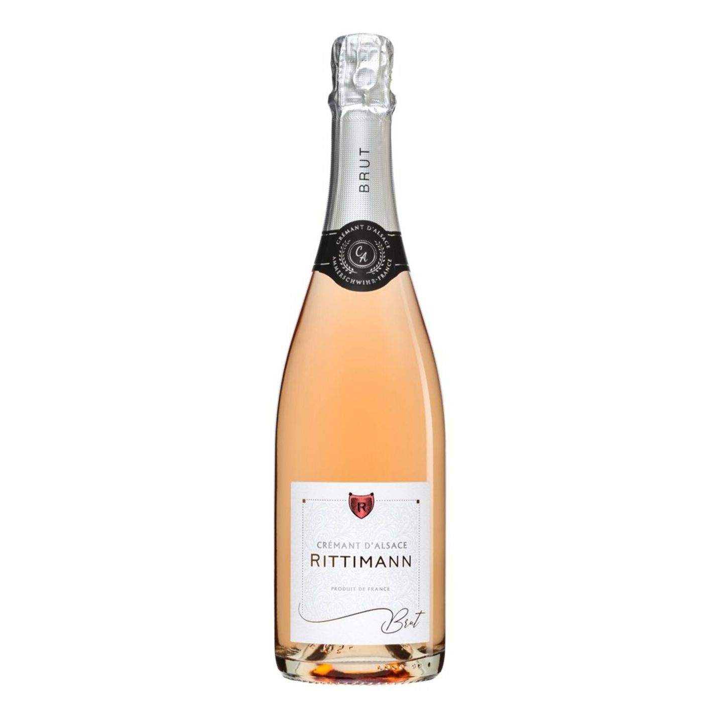 

Вино игристое Cremant d'Alsace Rittiman розовое брют 12% 0,75 л Франция