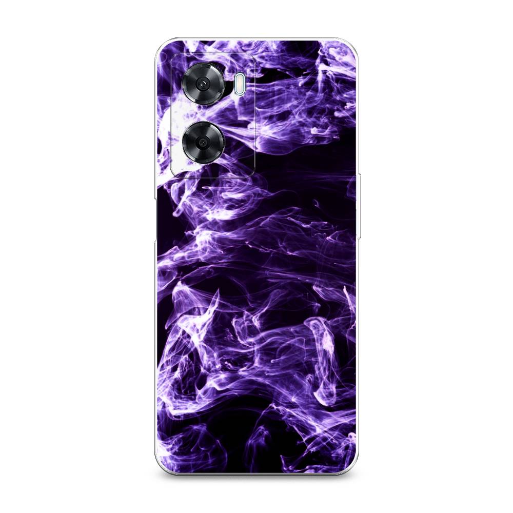 

Чехол на Oppo A57 4G "Фиолетовый дым", Фиолетовый;белый;черный, 2511550-3