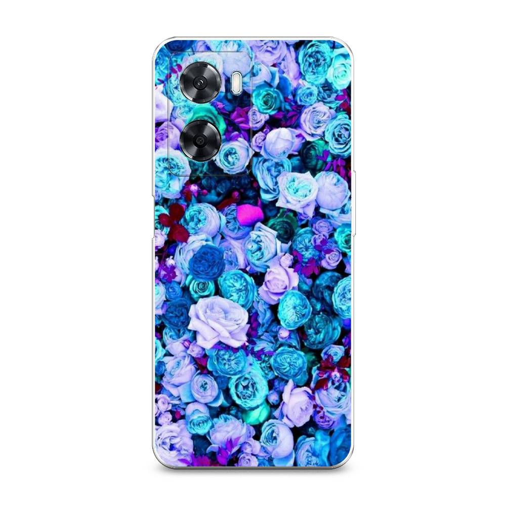 

Чехол на Oppo A57 4G "Цветочный ковер", Фиолетовый, 2511550-2