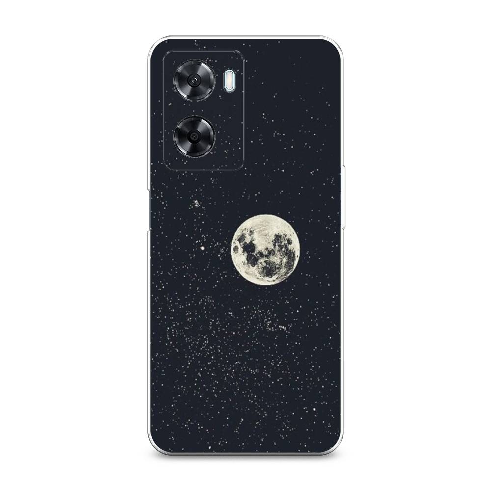 

Чехол на Oppo A57 4G "Полнолуние", Красный, 2511550-2