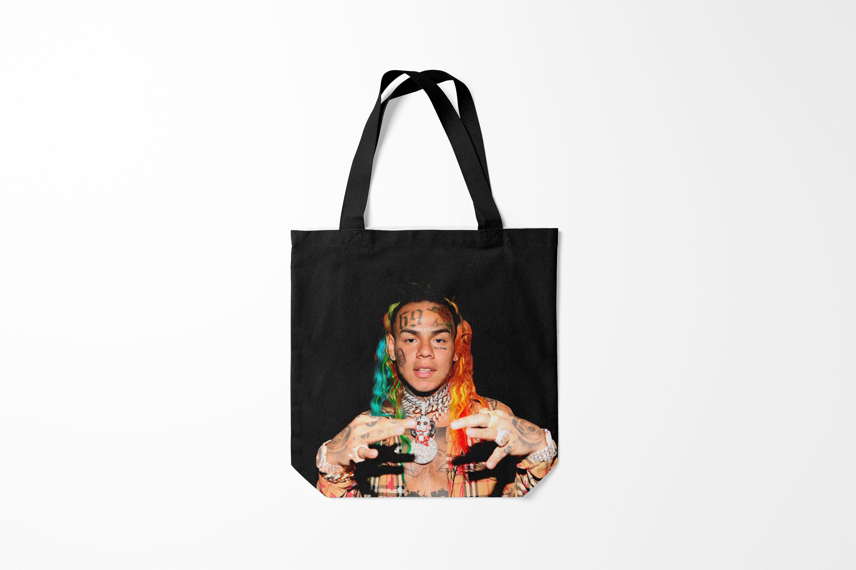 

Сумка шoппер унисекс Burnettie 6IX9INE, черный, 6IX9INE