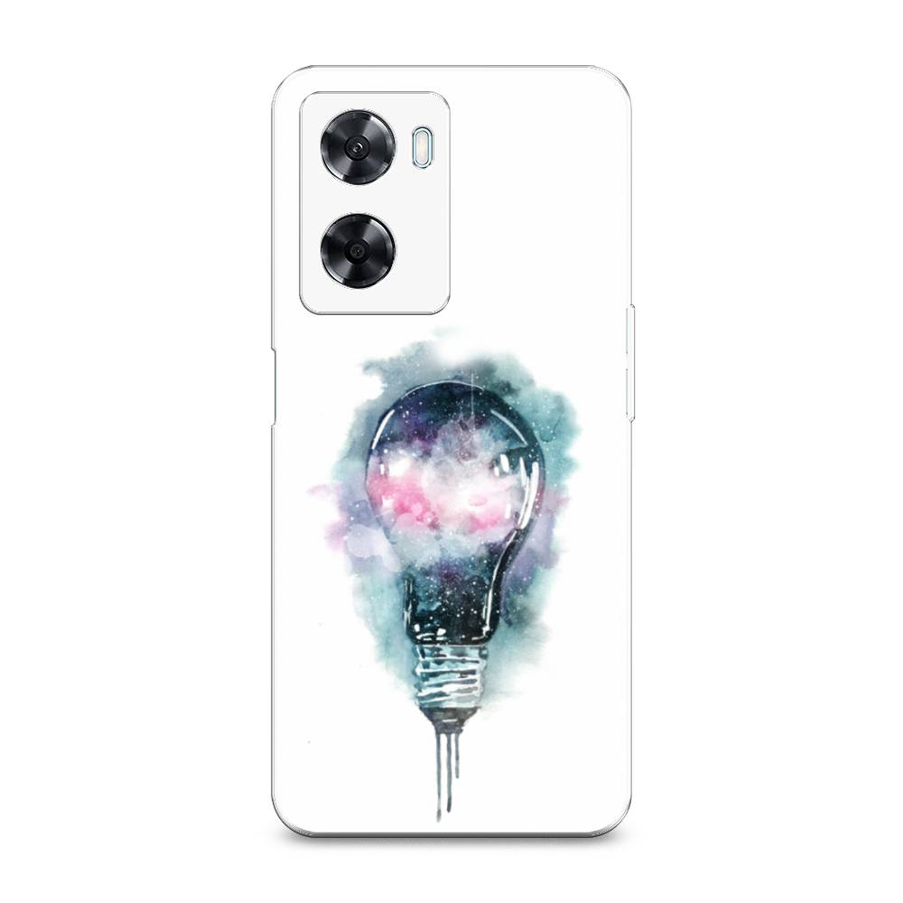 

Чехол на Oppo A57 4G "Волшебная лампа", Белый;серый, 2511550-4