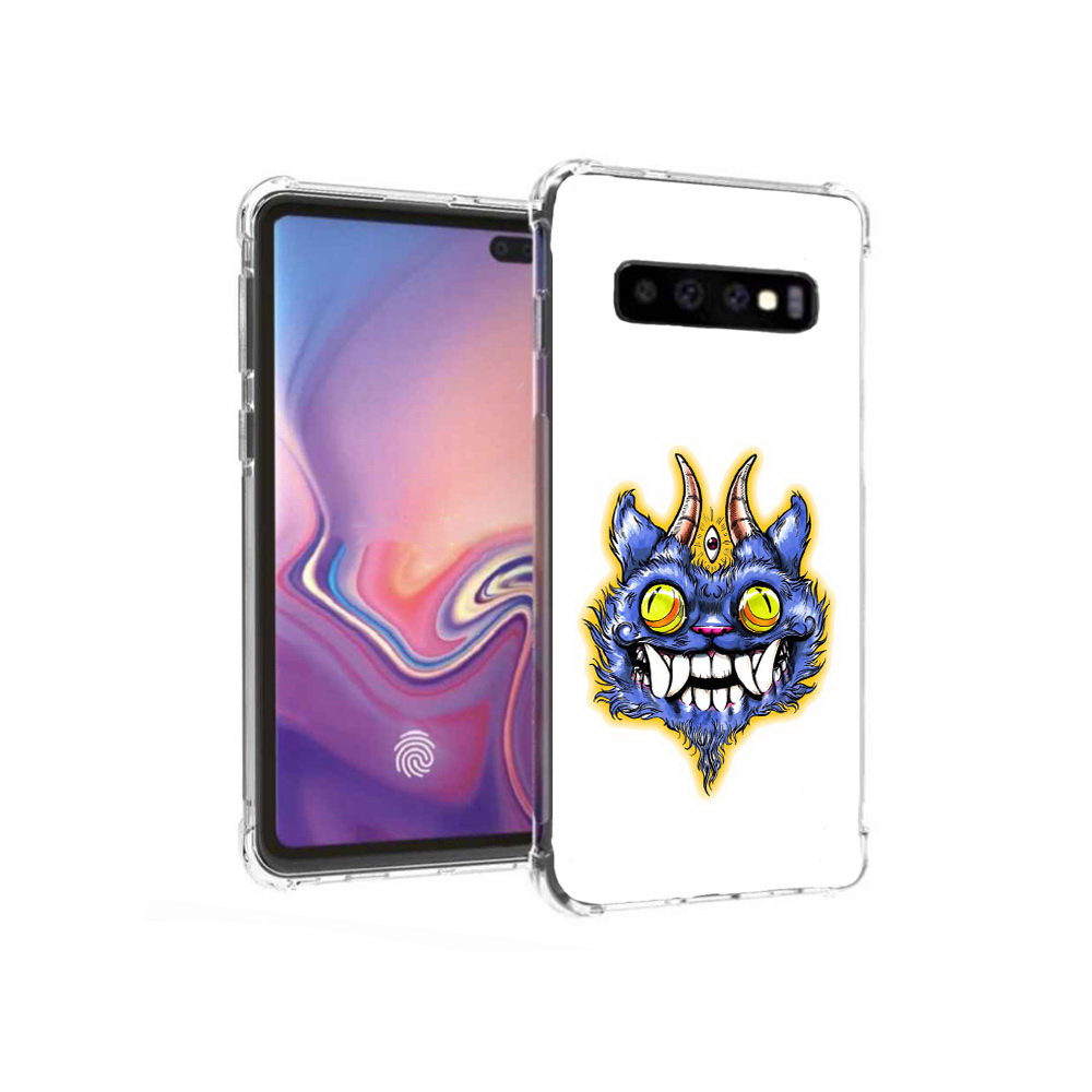 

Чехол MyPads Tocco для Samsung Galaxy S10+ оракул (PT125670.500.529), Прозрачный, Tocco