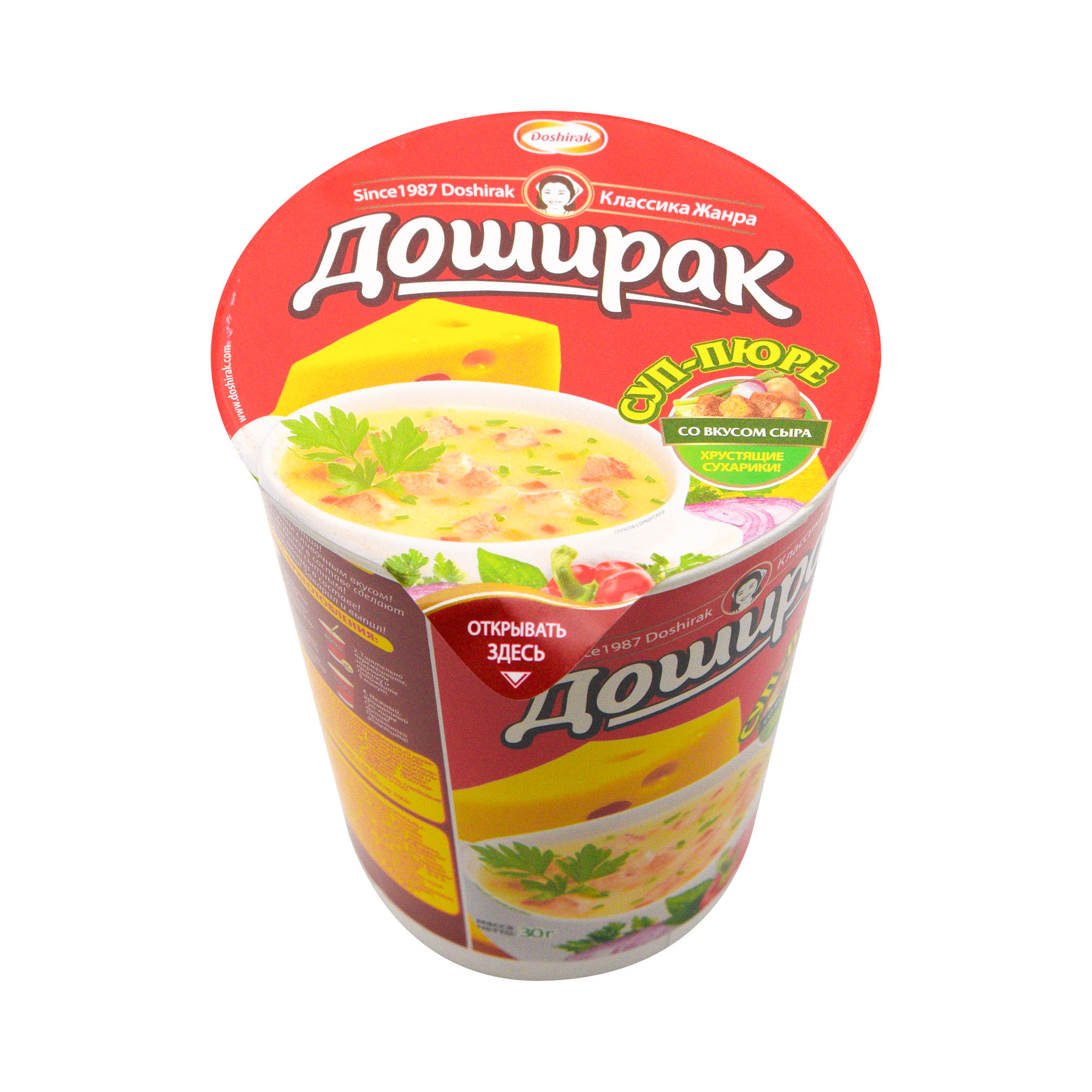 

Суп-пюре Доширак сыр 30 г