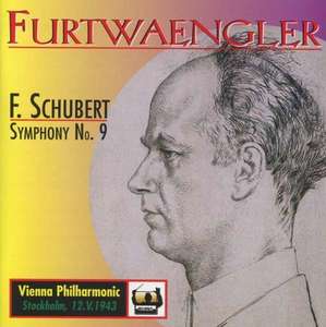 Schubert Symphony No 9 Live concert recorded in Stockholm Wilhelm Furtwangler 8549₽