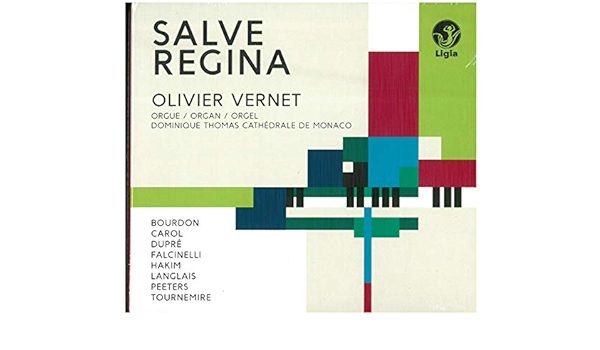 Аудио диск Salve Regina - Olivier Vernet (1 CD)