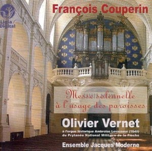 COUPERIN MESSE A LUSAGE DES PAROISSES Olivier Vernet Ensemble Jacques Moderne 7749₽