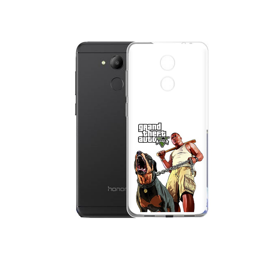 

Чехол MyPads Tocco для Honor 6C GTA грозная собака (PT67887.49.18), Прозрачный, Tocco