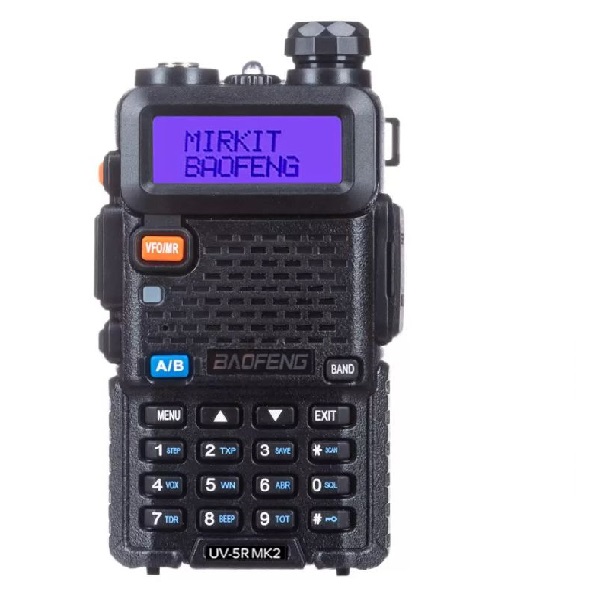 

Портативная радиостанция Baofeng UV-5R MK2 5W черный, 1 шт., UV-5R MK2 5W