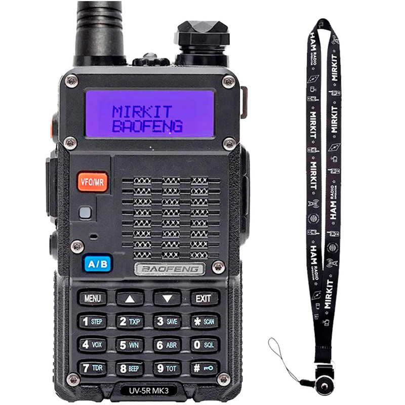 

Портативная радиостанция Baofeng UV-5R MK3 5W черный, 2 шт., UV-5R MK3 5W