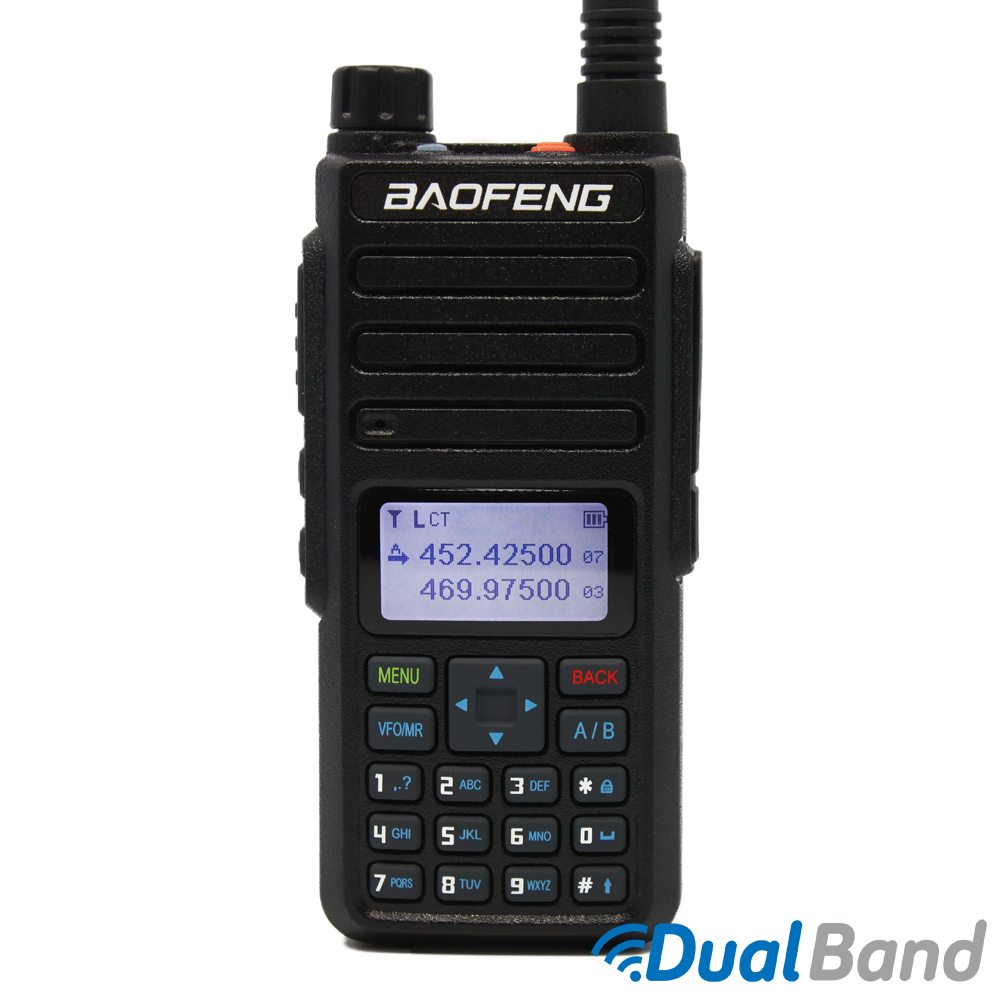 

Портативная радиостанция Baofeng DM-1801 черный, 1 шт., DM-1801