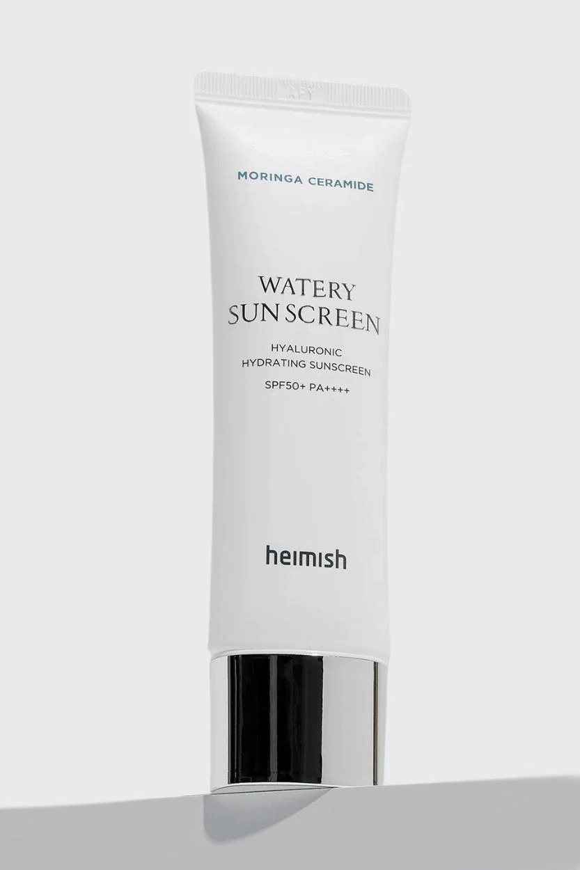 Солнцезащитное средство Heimish Moringa Ceramide Hyaluronic Hydrating Watery Sunscreen