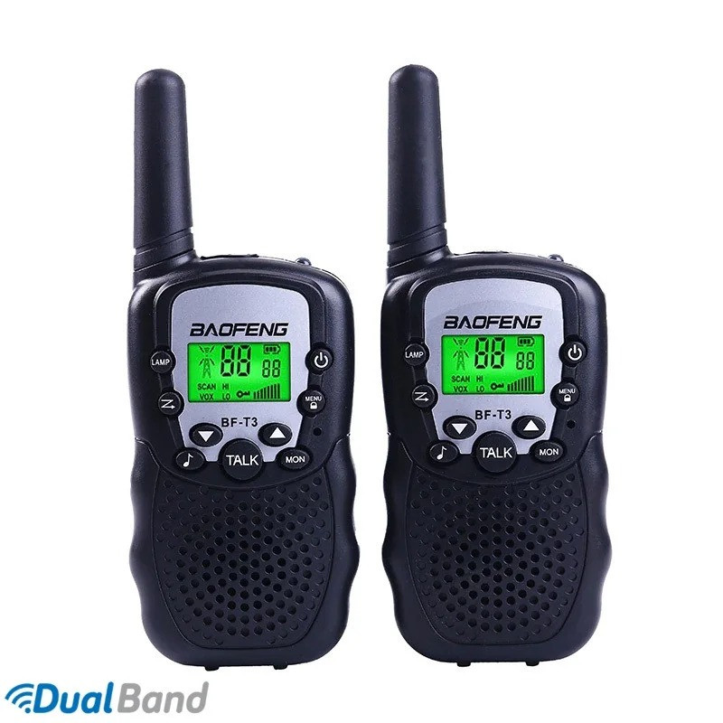 

Портативная радиостанция Baofeng BF-T4 черный, 2 шт., BF-T4