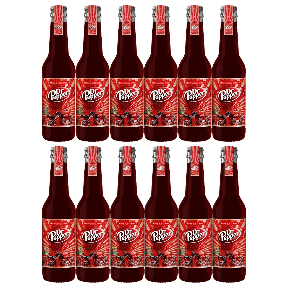 

Газированный напиток Dr.Pepper (Доктор Пеппер) 12 шт по 0,275 л стекло