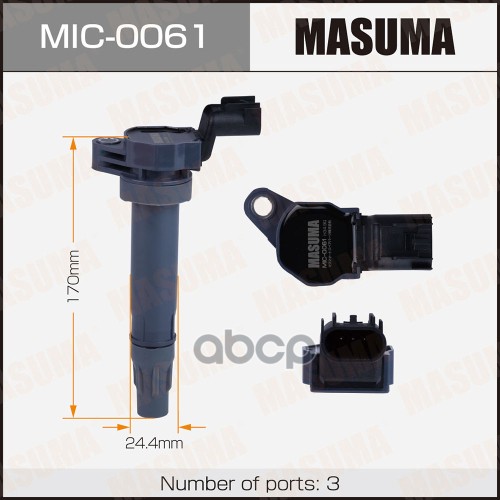 

Катушка зажигания MASUMA, CHEVROLET SPARK, DAEWOO MATIZ 10-