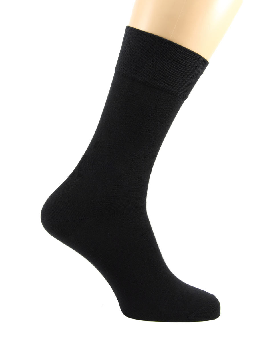 

Носки мужские LorenzLine К19 черные 25, Черный, К19