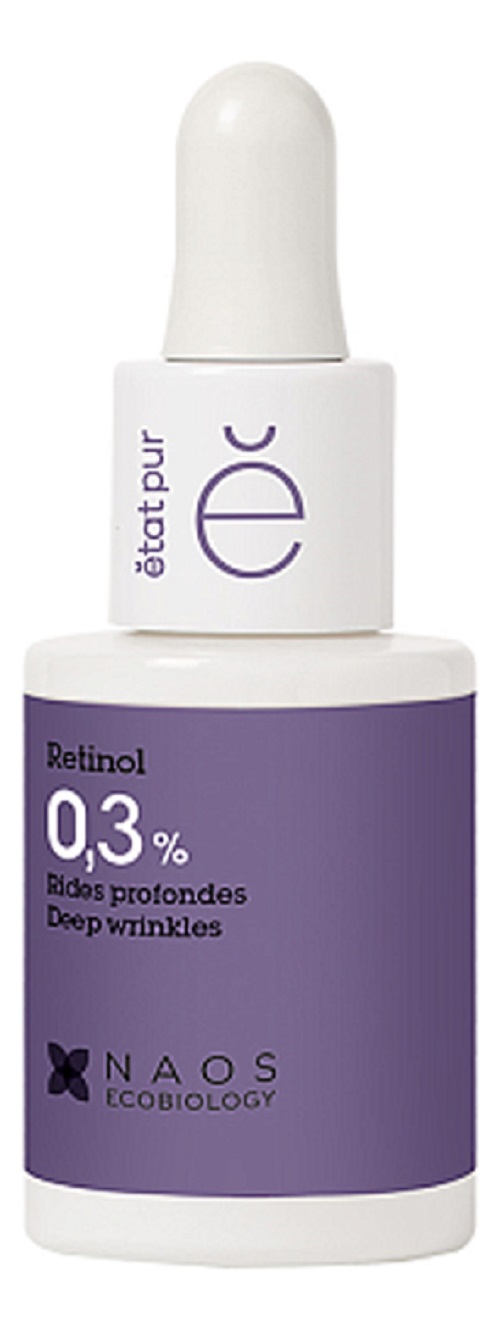 Сыворотка для лица с ретинолом 0,3% Etat Pur Retinol Serum 15мл крем для лица чёрный жемчуг retinol дневной растительные пептиды от 60 лет 50 мл
