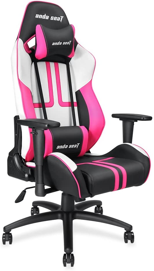 фото Игровое кресло andaseat viper (black/pink/white)