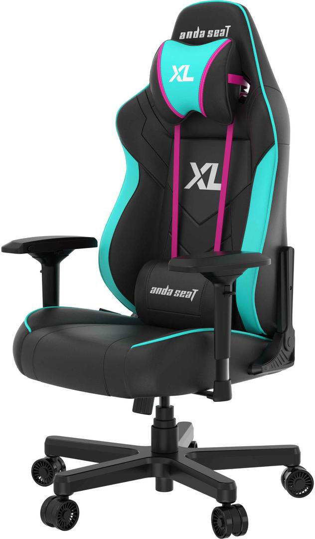 фото Игровое кресло andaseat excel edition (black/turquoise)