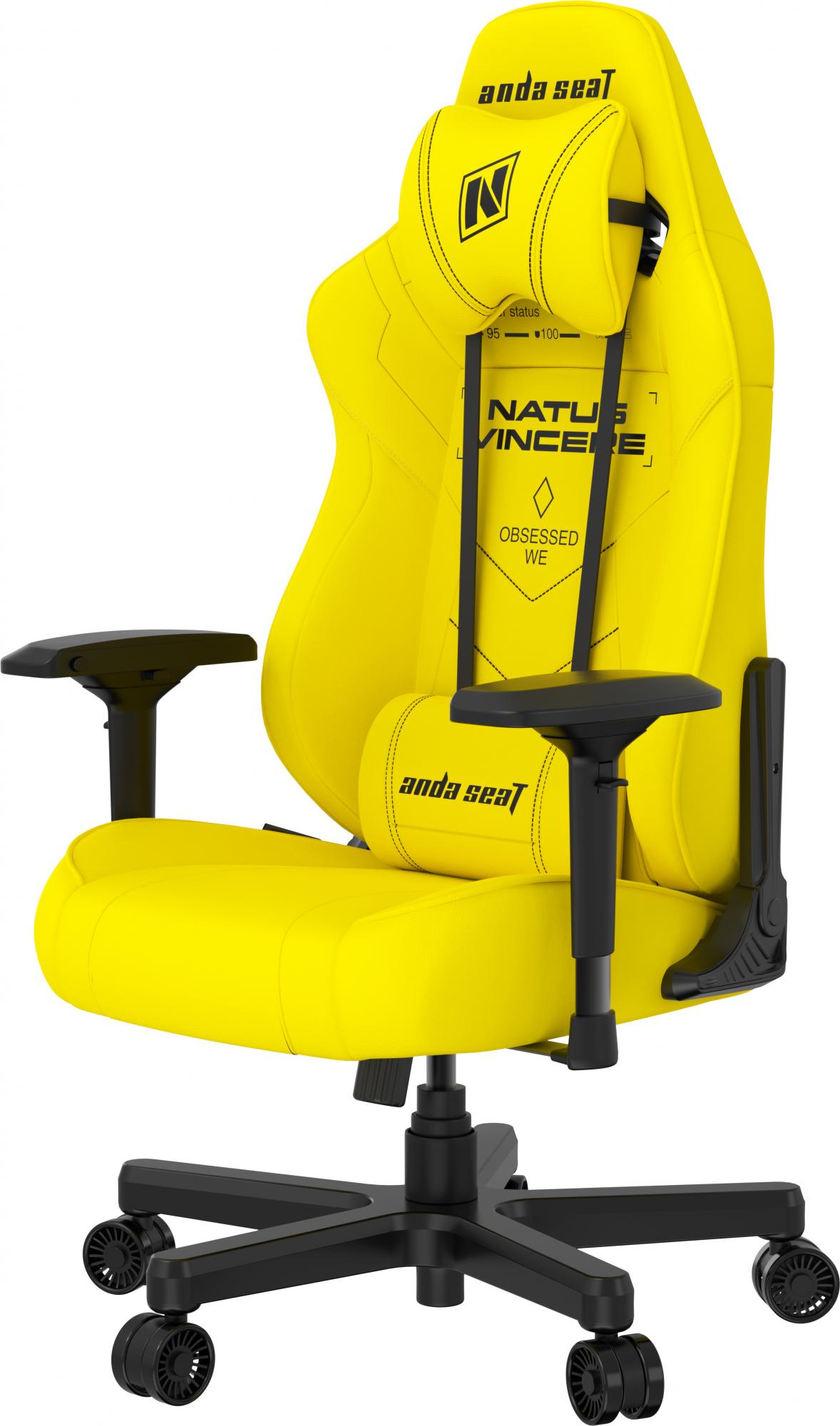 фото Игровое кресло andaseat navi edition (yellow)