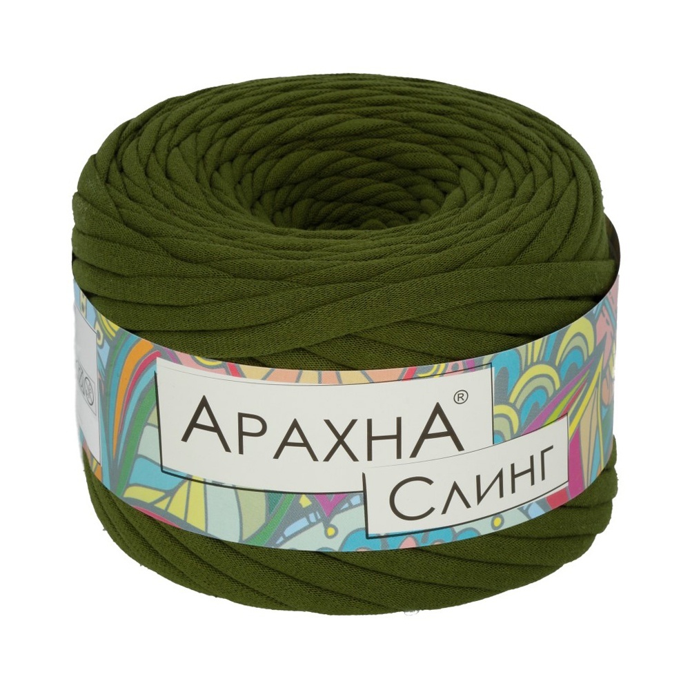 

ARACHNA Sling, 100% хлопок, 6х140+-5 г, 50+-2 м, Зеленый, Sling