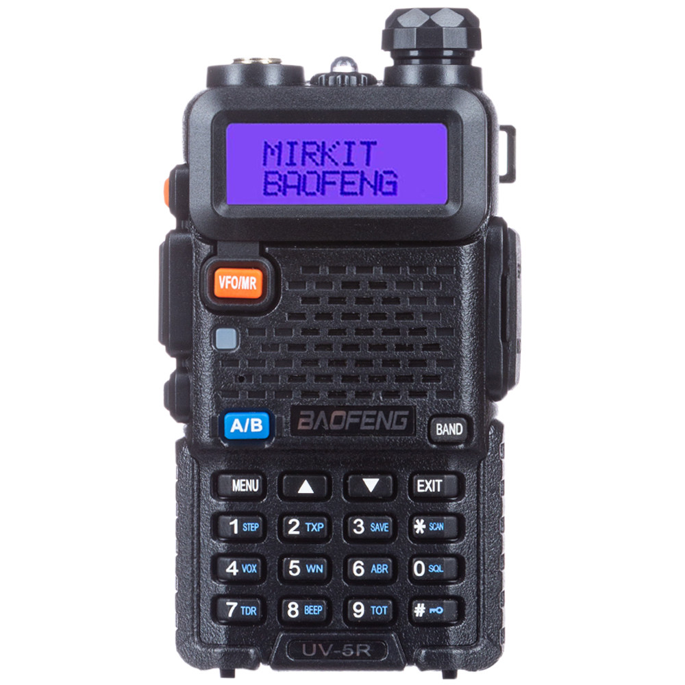 

Рация Baofeng UV-5R 8W (3 режима мощности) черный, UV-5R