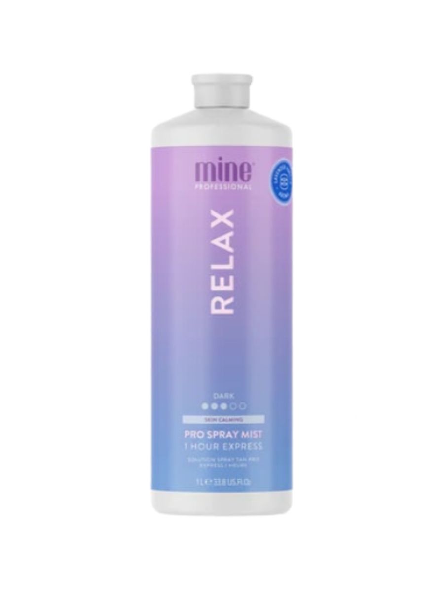 Лосьон MineTan для моментального загара для лица и тела Relax Pro Spray Mist 1000 мл