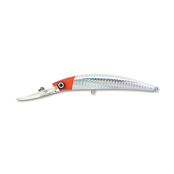 

Воблер R539-GHRH Yo-Zuri Crystal Minnow DD 110F, 110мм, 16г., Серебристый;красный, Crystal