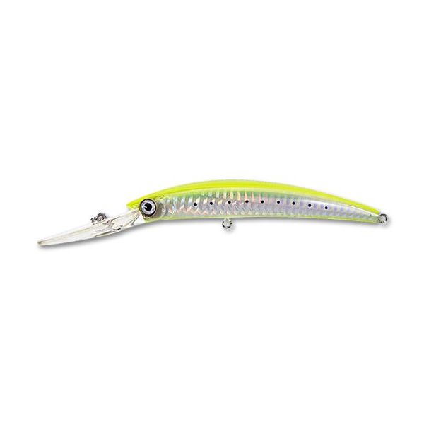 

Воблер R539 GHCS Yo Zuri CRYSTAL MINNOW DD 110F, Желтый;серебристый