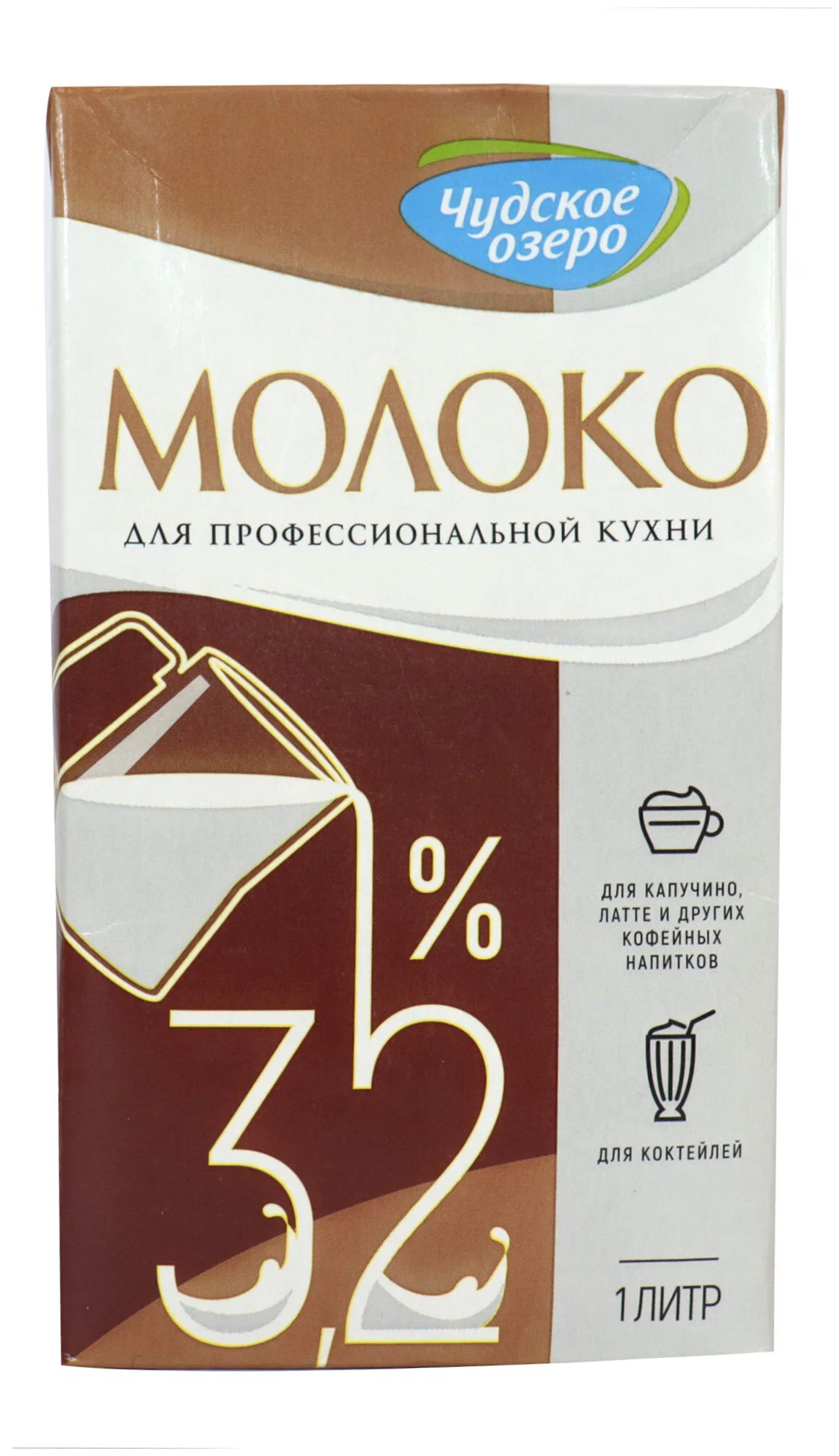 

Молоко 3,2% ультрапастеризованное 1 л Чудское озеро БЗМЖ
