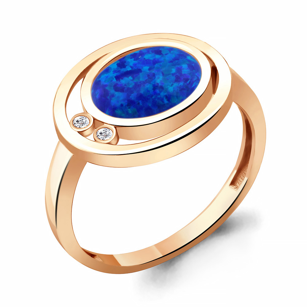 

Кольцо из серебра с фианитом Aquamarine Aquamarine 6949595А_925_з р, 6949595А_925_з