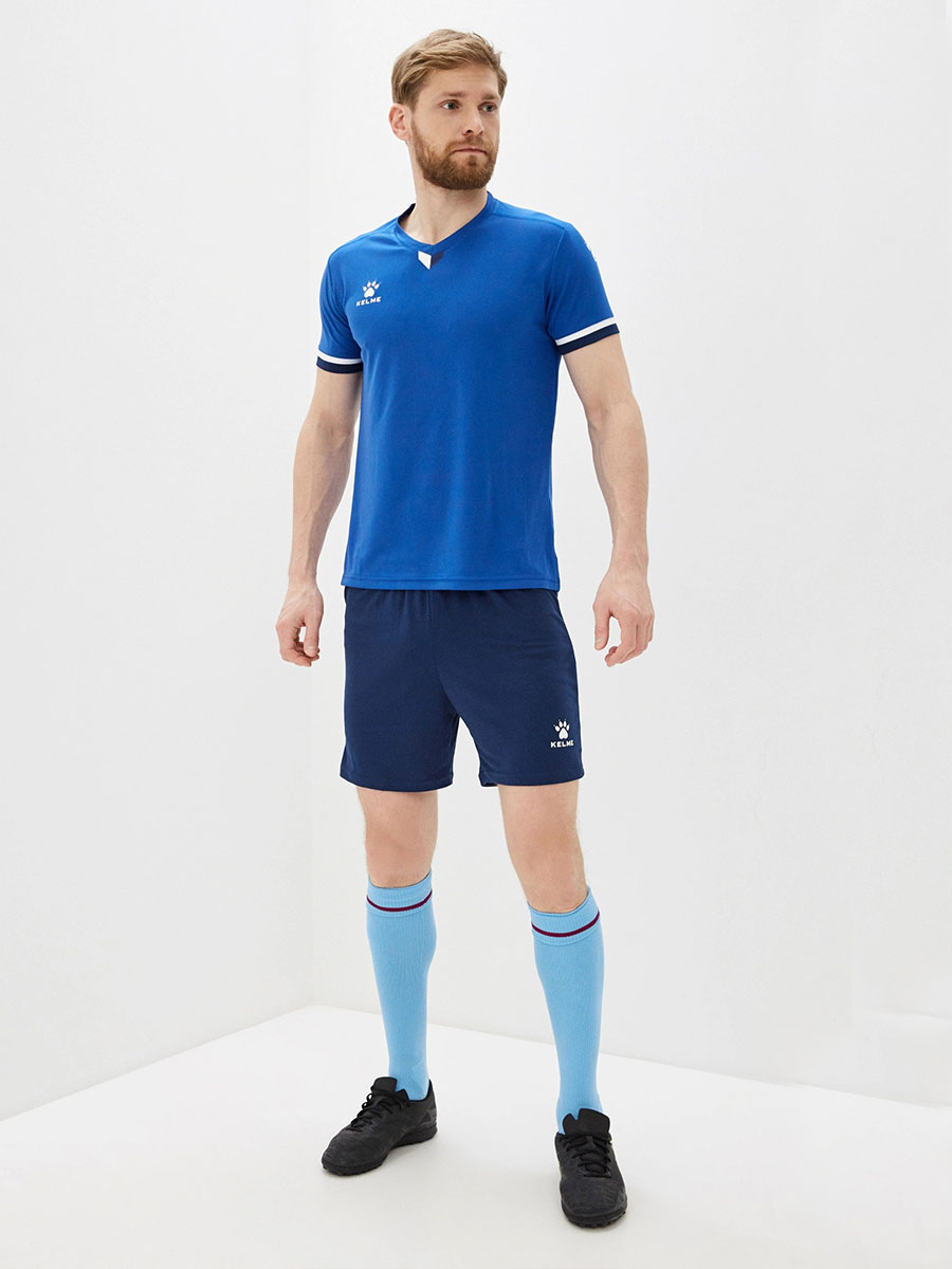 

Спортивная форма футбольная KELME Short sleeve Antequera set синий, L INT, Short sleeve Antequera set