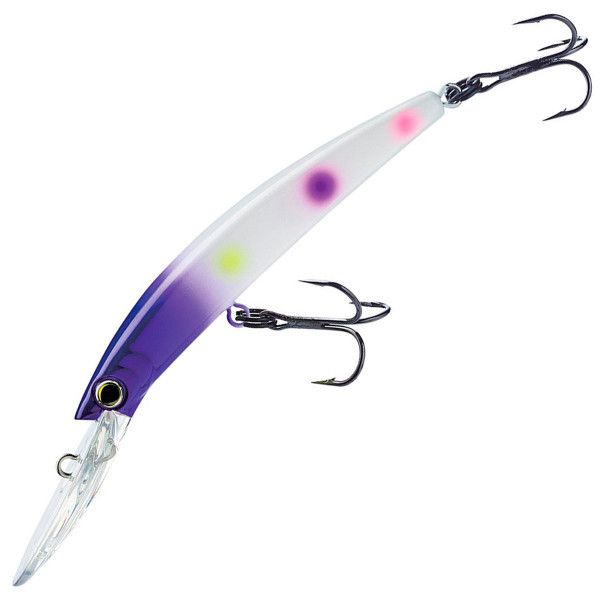 

Воблер R1206-PWB Yo-Zuri Crystal Minnow DD Walleye 110F, Фиолетовый;белый, Crystal Minnow DD Walleye 110F