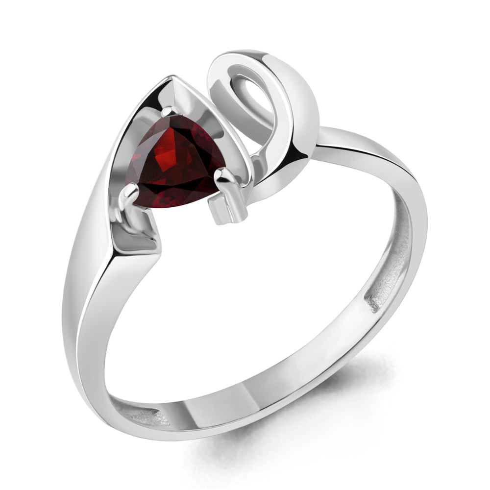 

Кольцо из серебра с гранатом Aquamarine Aquamarine 6949103_925_р р. 17,5, 6949103_925_р