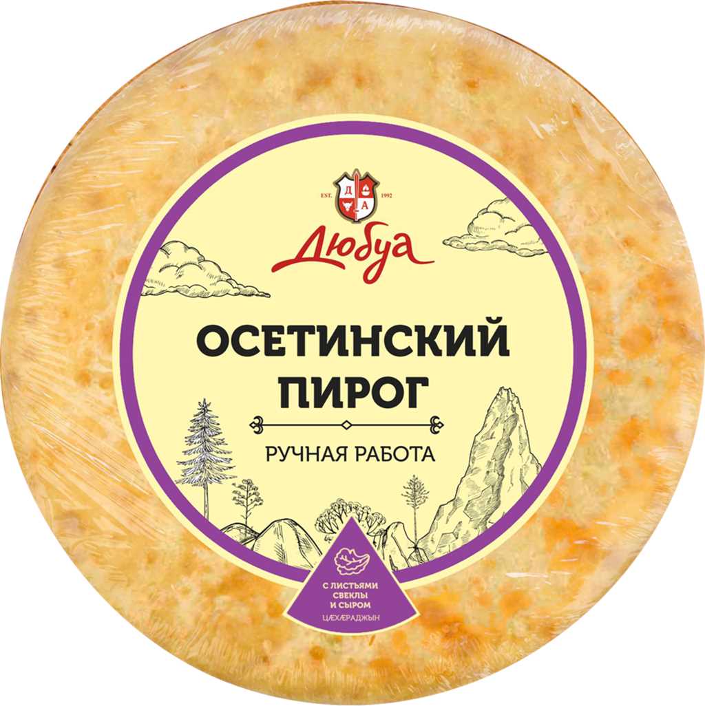

Пирог Дюбуа Осетинский с листьями свеклы и сыром 400 г